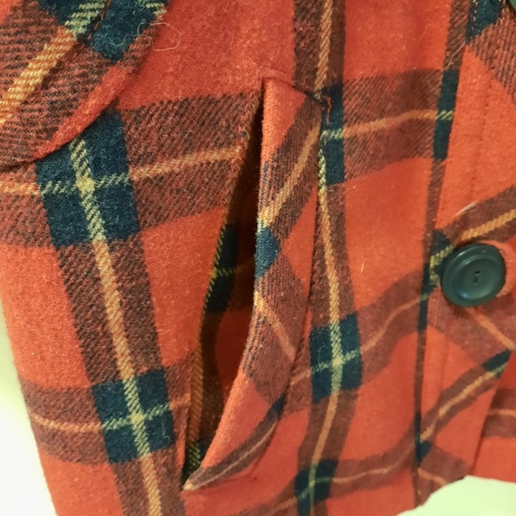 Plaid Jacket - Red XS - Picture 7 of 11